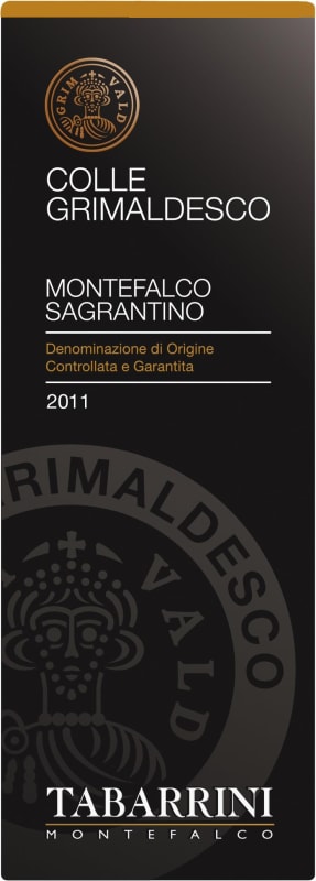 Tabarrini Sagrantino di Montefalco Grimaldesco 2011 Front Label