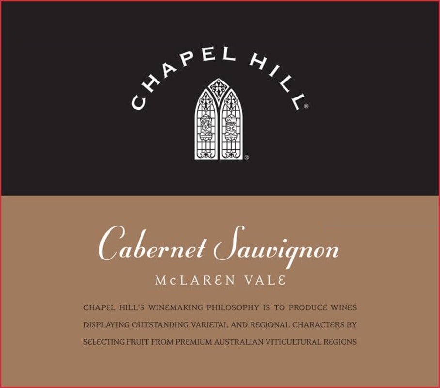 Chapel Hill Cabernet Sauvignon 2012 Front Label