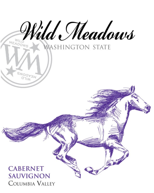 Wild Meadows Columbia Valley Cabernet Sauvignon 2012 Front Label