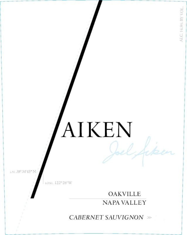Aiken Oakville Cabernet Sauvignon 2013 Front Label