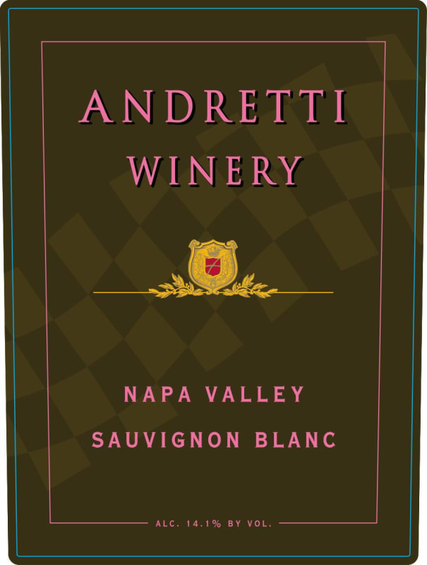Andretti Sauvignon Blanc 2008 Front Label