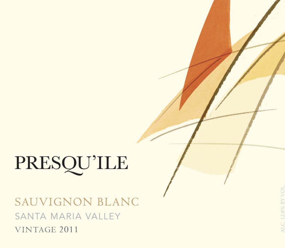 Presqu'ile Sauvignon Blanc 2011 Front Label