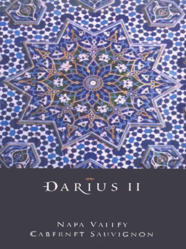 Darioush Darius II Cabernet Sauvignon 2002 Front Label