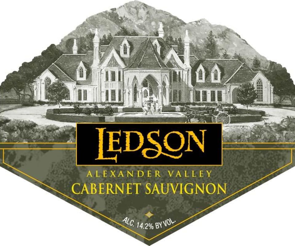 Ledson Winery & Vineyards Cabernet Sauvignon 2012 Front Label