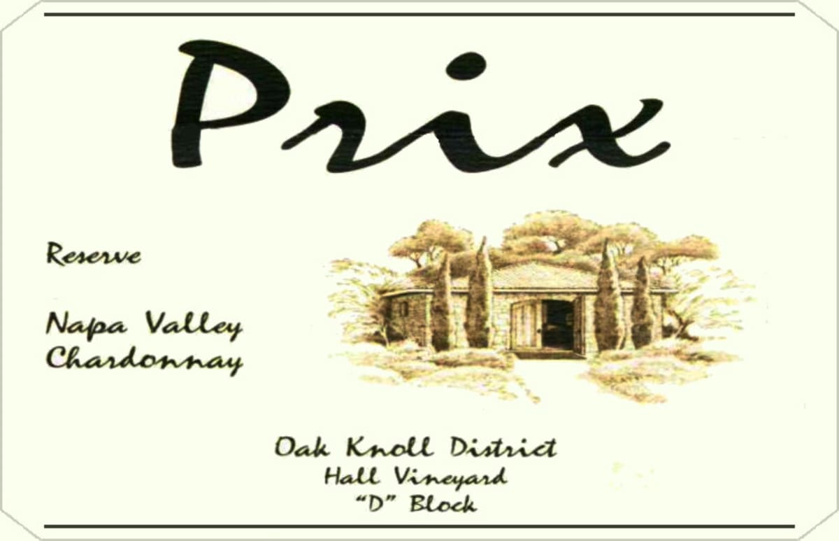 Hagafen Prix Hall Vineyard D Block Reserve Chardonnay 2013 Front Label