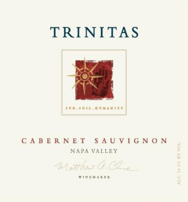 Trinitas Cabernet Sauvignon 2007 Front Label