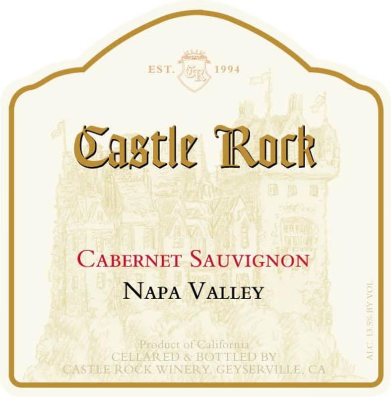 Castle Rock Napa Valley Cabernet Sauvignon 2014 Front Label