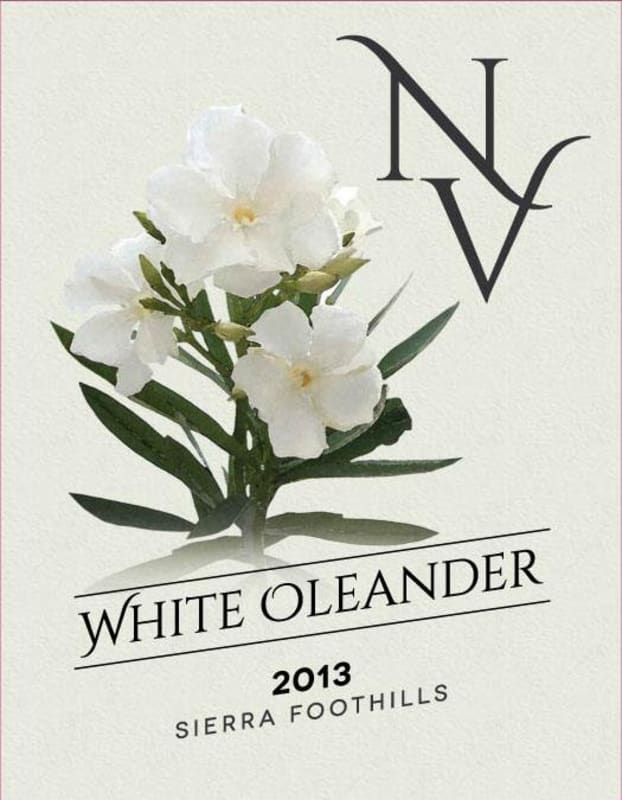 Naggiar Vineyards White Oleander White Blend 2013 Front Label