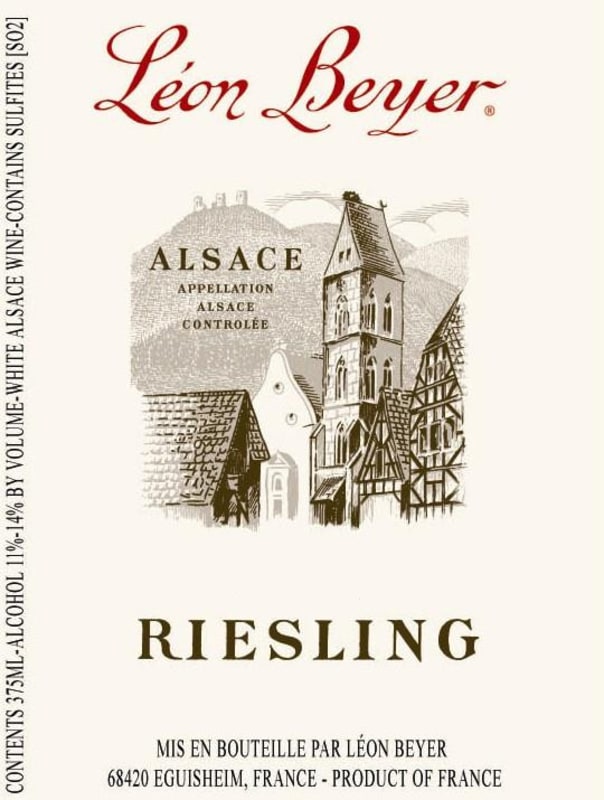 Leon Beyer Riesling 2012 Front Label