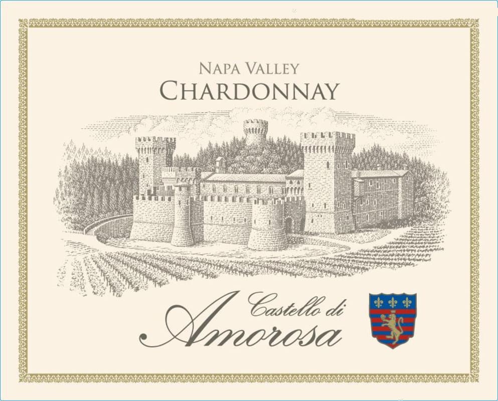 Castello di Amorosa Chardonnay 2012 Front Label