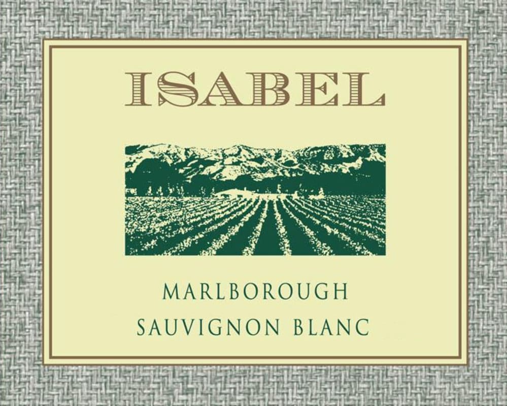 Isabel Estate Sauvignon Blanc 2012 Front Label