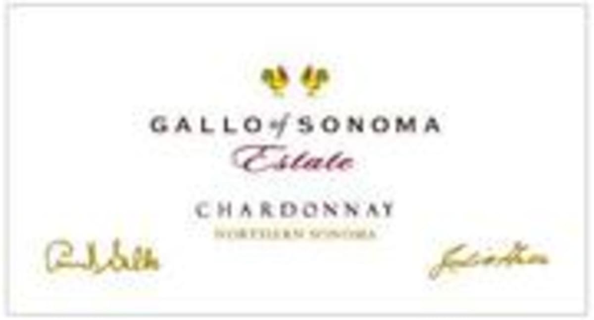 Gallo of Sonoma Estate Chardonnay 1998 Front Label