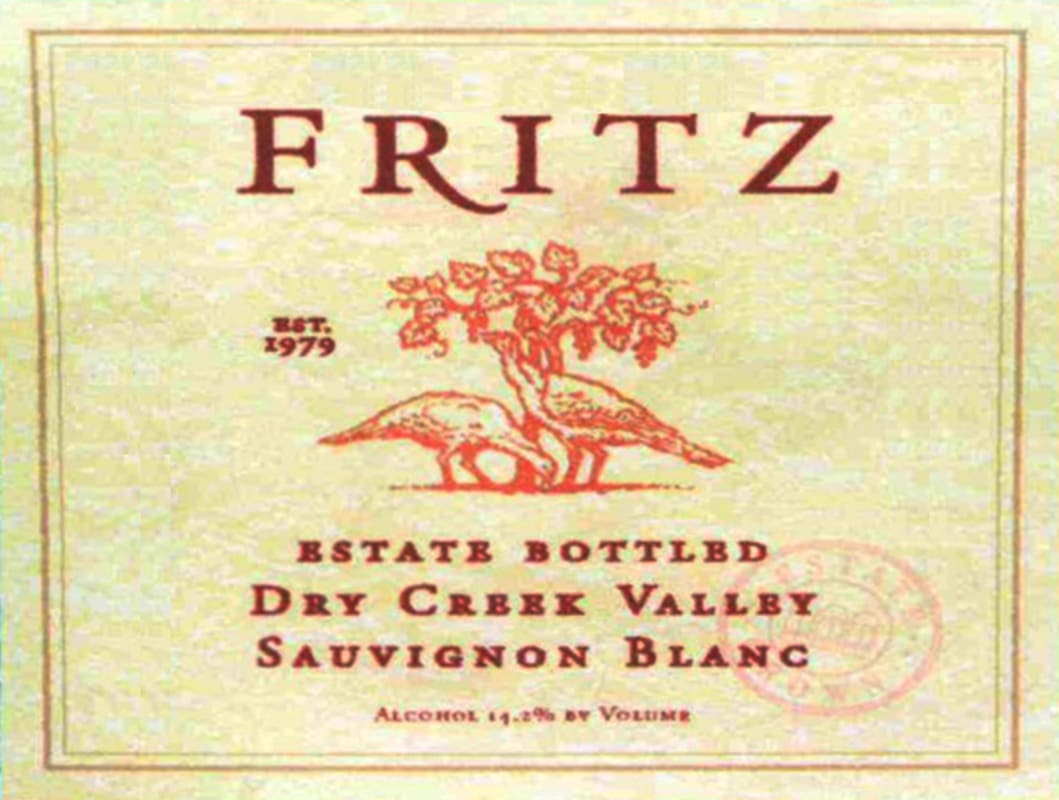 Fritz Estate Grown Sauvignon Blanc 2008 Front Label