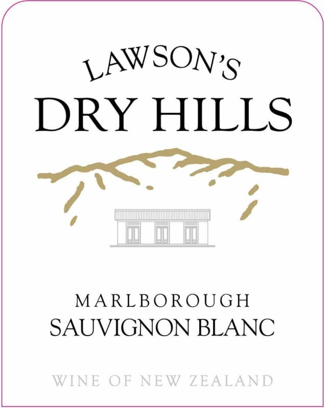 Lawson's Dry Hills Sauvignon Blanc 2012 Front Label