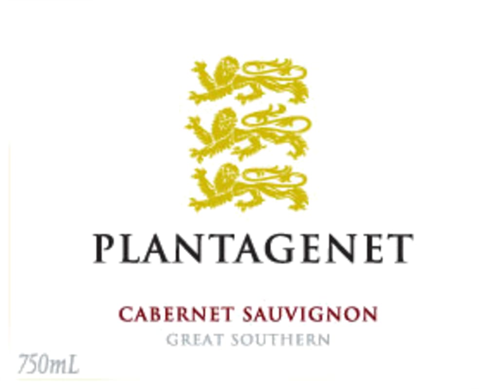 Plantagenet Great Southern Cabernet Sauvignon 2012 Front Label