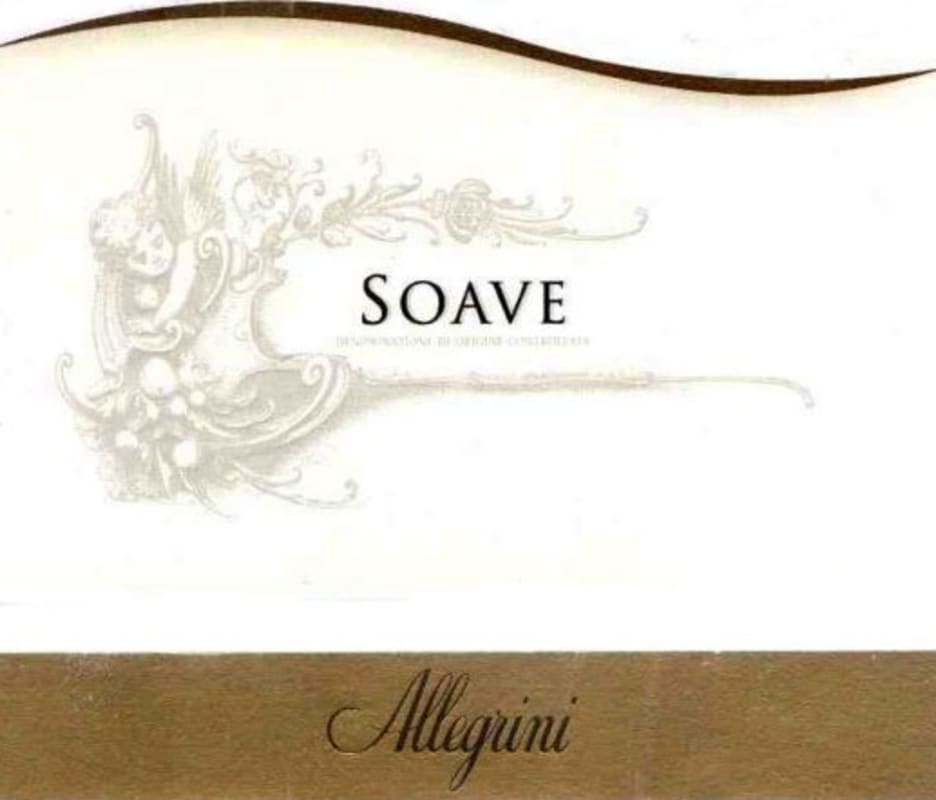 Allegrini Soave 2012 Front Label