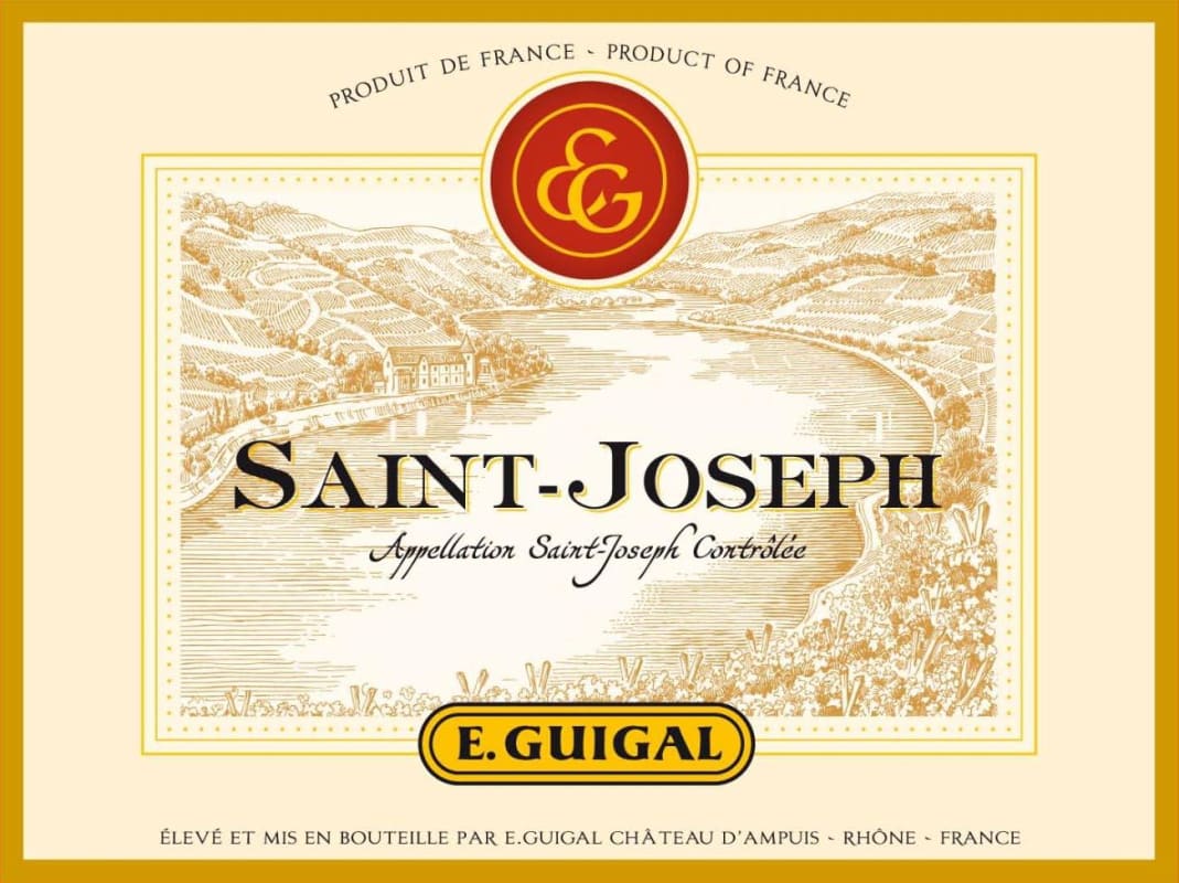 E. Guigal Saint-Joseph Blanc 2012 Front Label