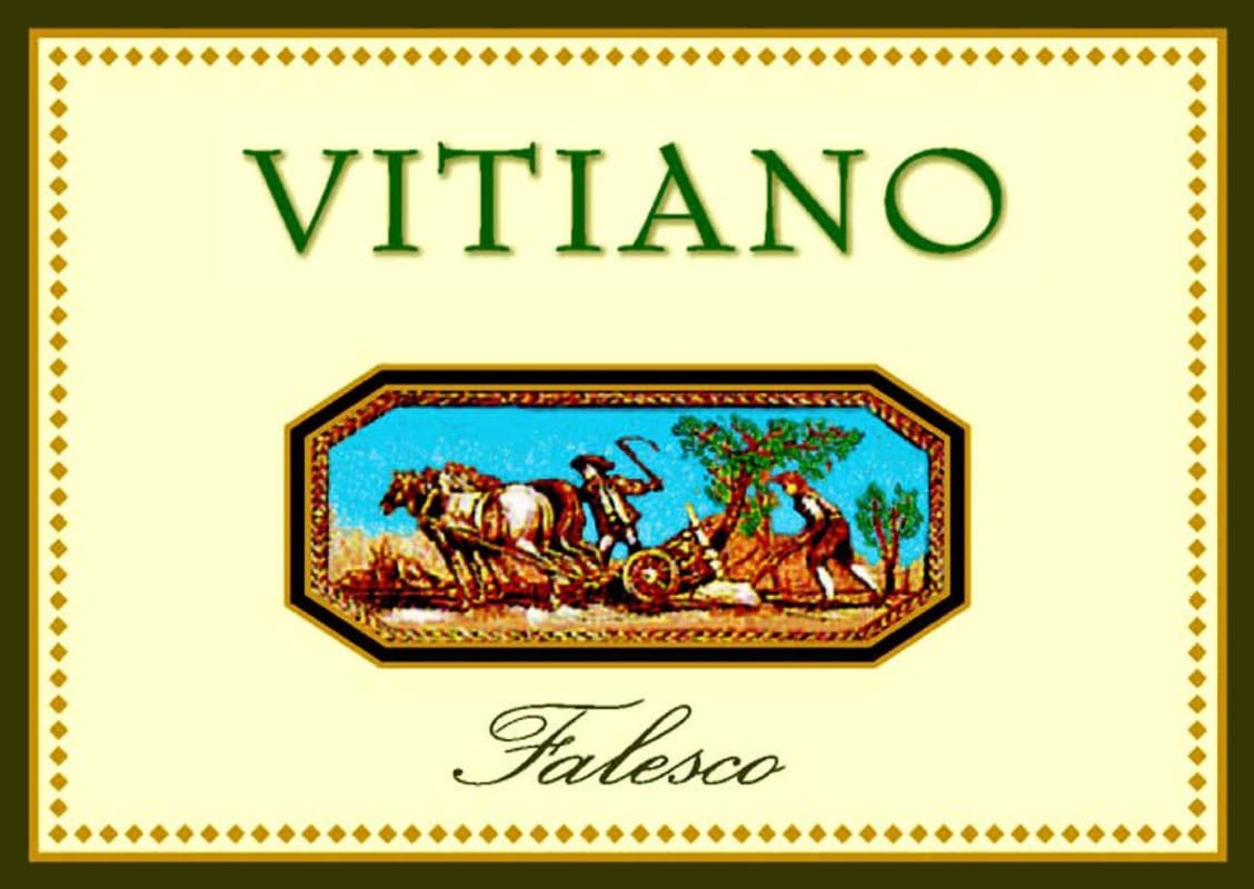 Falesco Vitiano Bianco 2012 Front Label