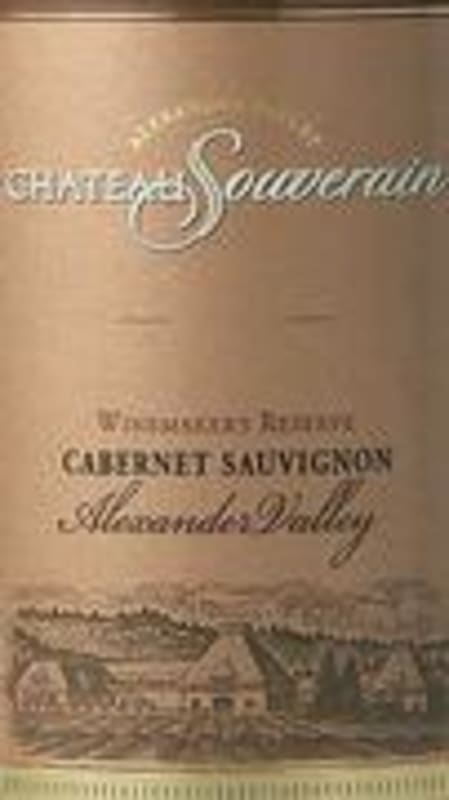 Chateau Souverain Winemaker's Reserve Cabernet Sauvignon 1998