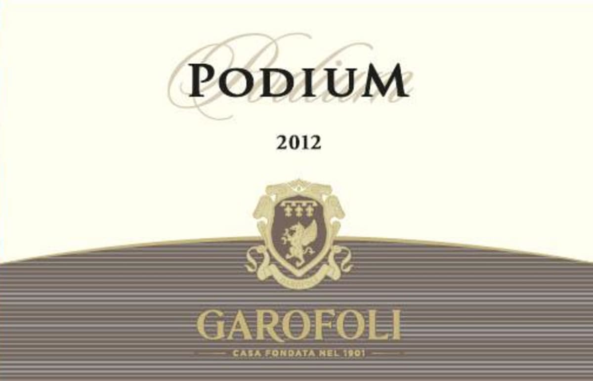 Garofoli Podium Verdicchio dei Castelli di Jesi Classico Superiore 2012 Front Label