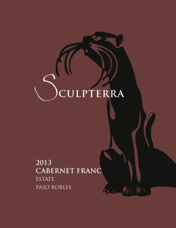Sculpterra Winery Cabernet Franc 2013 Front Label