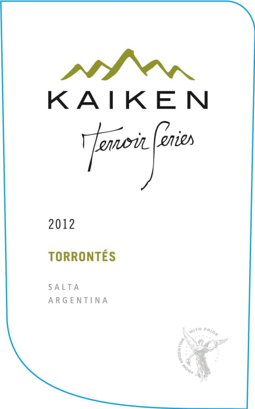Kaiken Terroir Series Torrontes 2012 Front Label