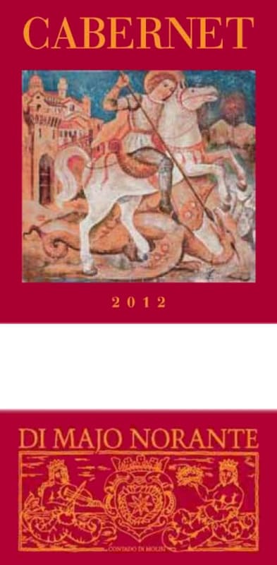 Di Majo Norante Cabernet Sauvignon 2012 Front Label