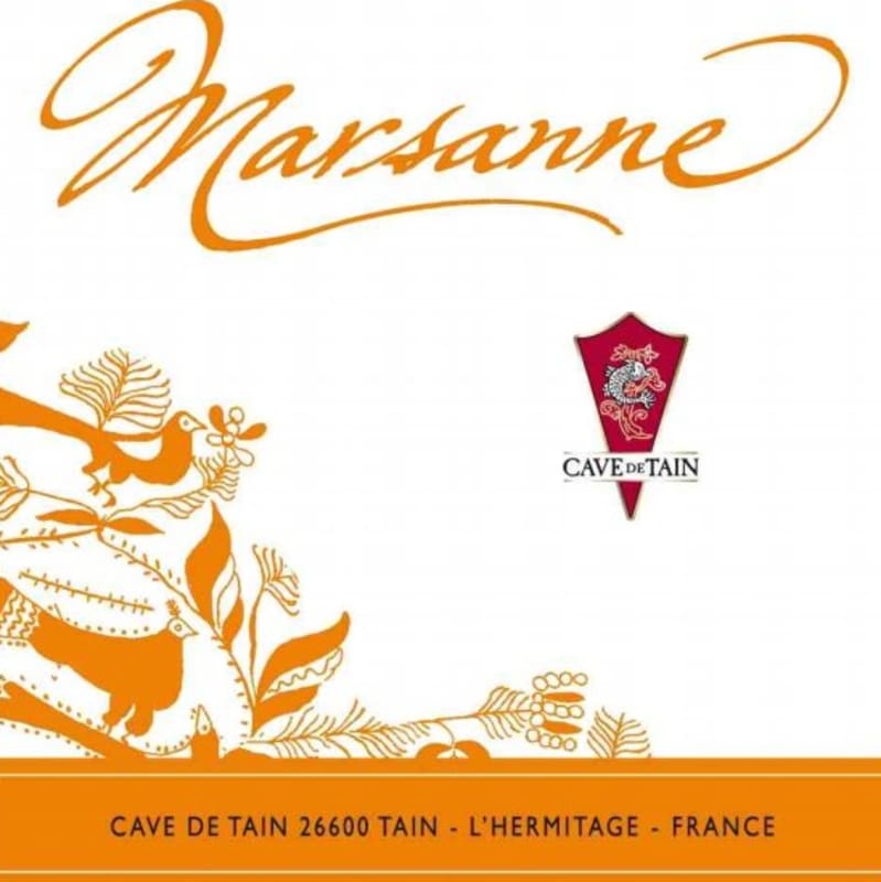 Cave de Tain Marsanne 2012 Front Label
