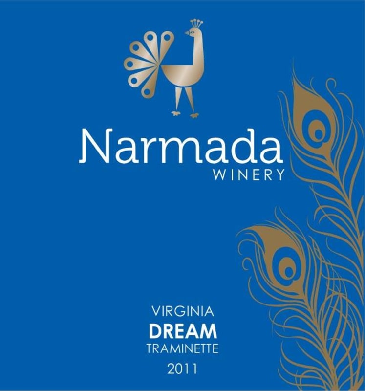 Narmada Winery Dream Traminette 2011 Front Label