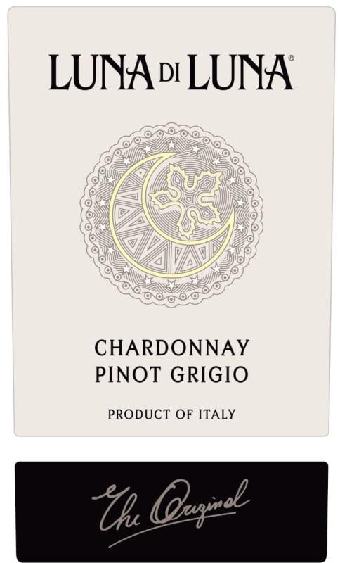Luna di Luna Chardonnay Pinot Grigio 2012 Front Label