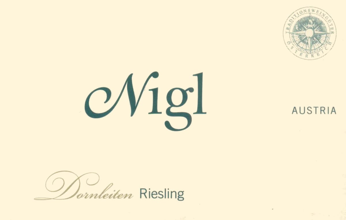Nigl Dornleiten Riesling 2012 Front Label