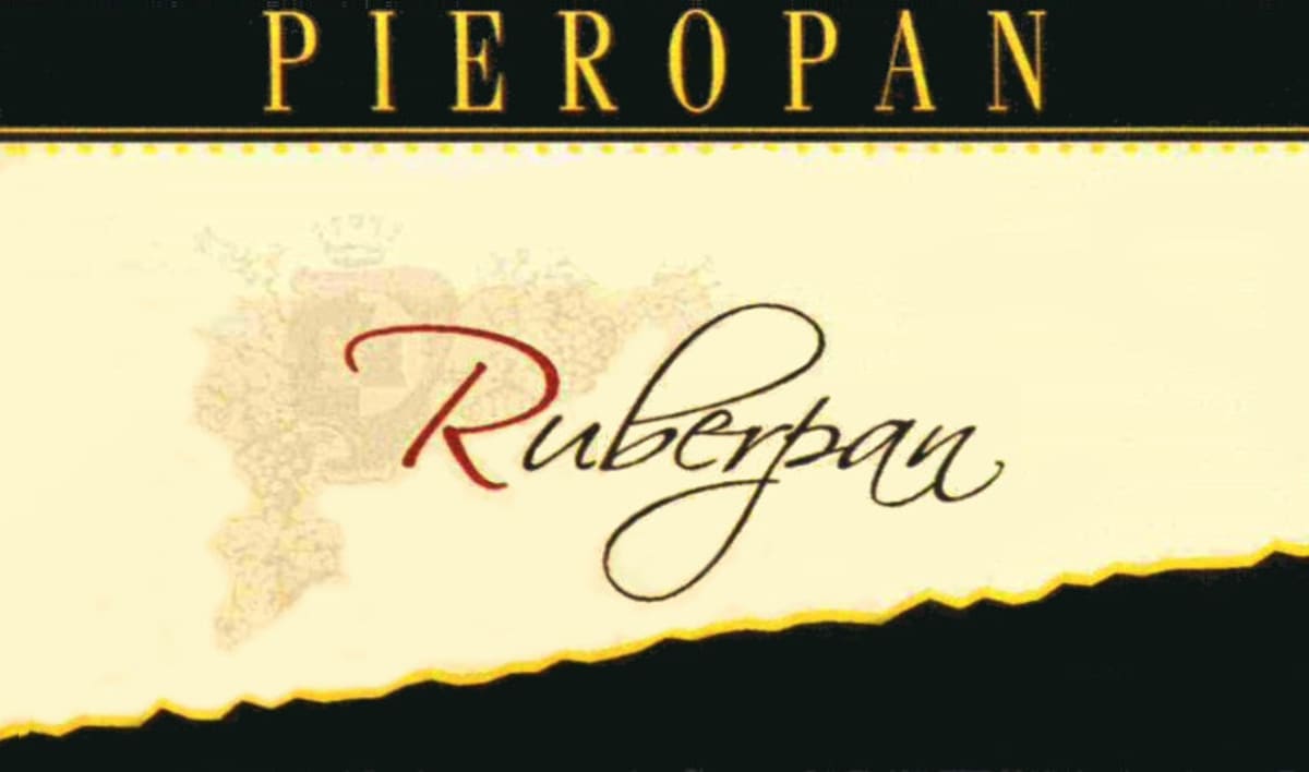 Pieropan Veneto Ruberpan 2012 Front Label