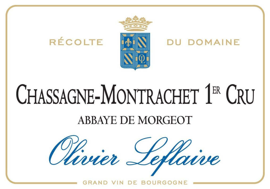 Olivier Leflaive Chassagne-Montrachet Abbaye de Morgeot Premier Cru 2012 Front Label