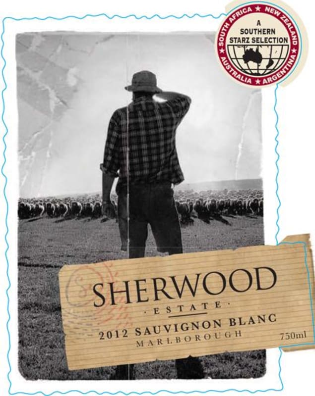 Sherwood Estate Sauvignon Blanc 2012 Front Label