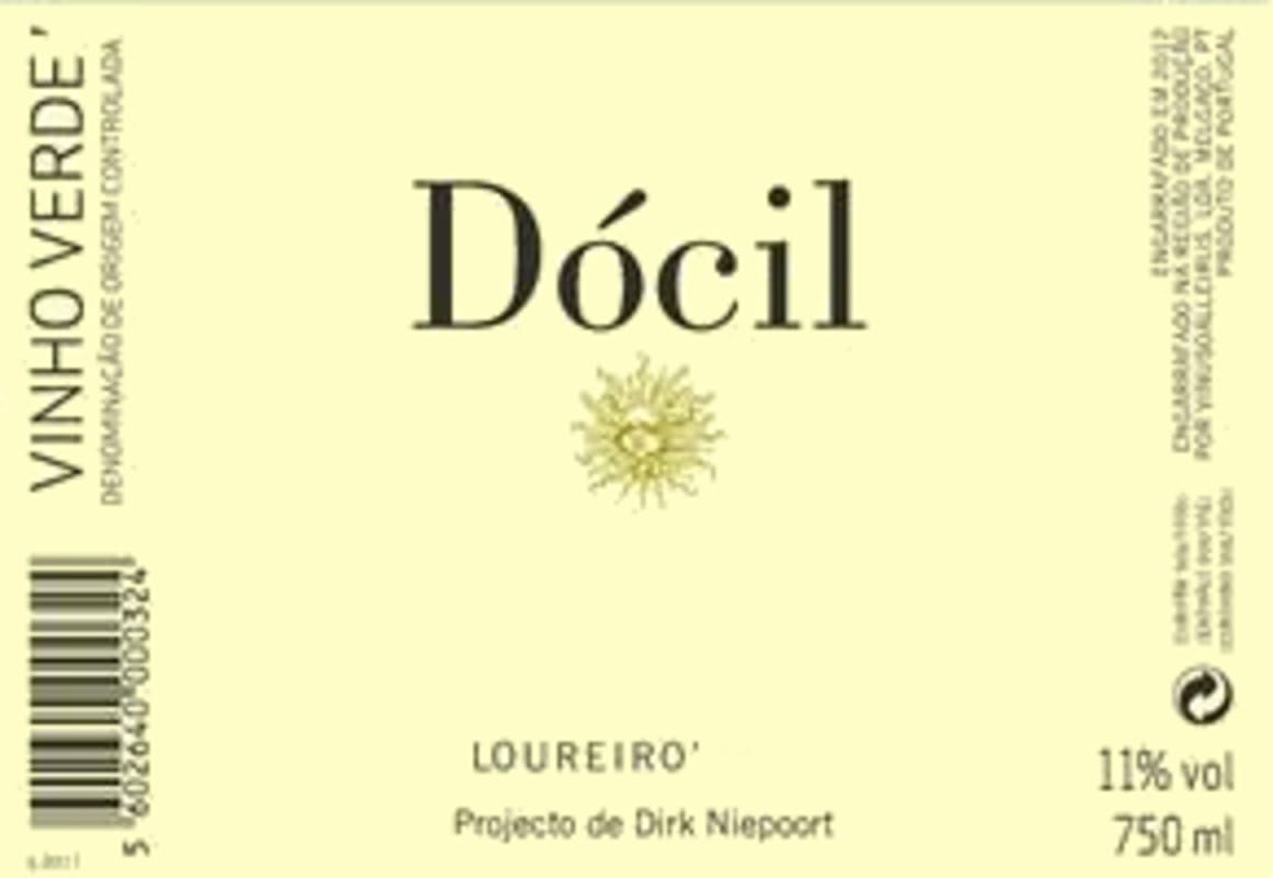 Niepoort Docil Vinho Verde 2012 Front Label