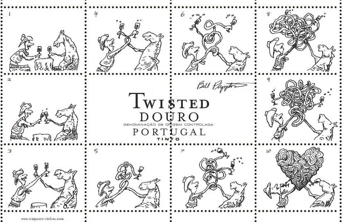 Niepoort Twisted Tinto 2012 Front Label