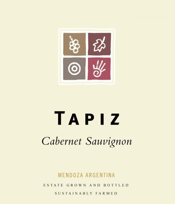 Tapiz Cabernet Sauvignon 2012 Front Label