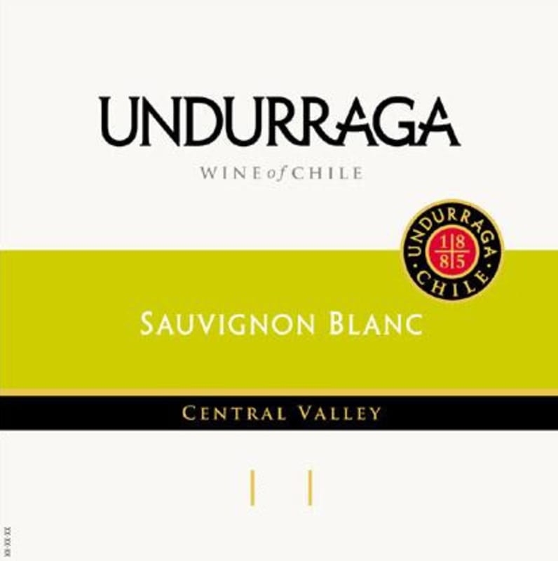 Undurraga Sauvignon Blanc 2012 Front Label