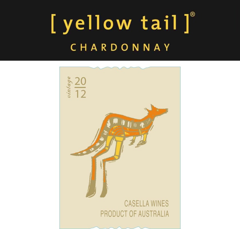 Yellow Tail Chardonnay 2012 Front Label