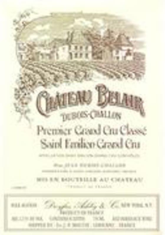 Chateau Belair-Monange 1996 Front Label
