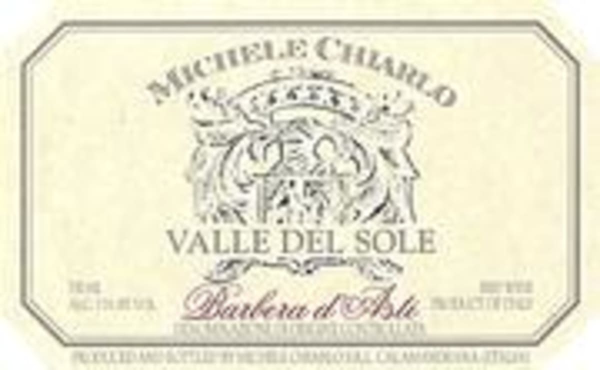 Michele Chiarlo Valle Del Sole Barbera 1997 Front Label