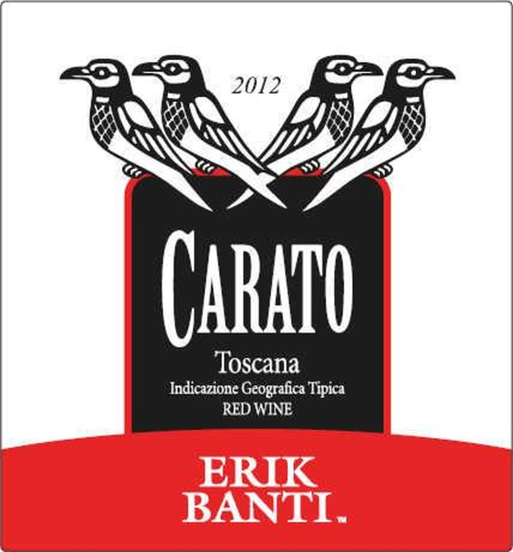 Banti Carato 2012 Front Label
