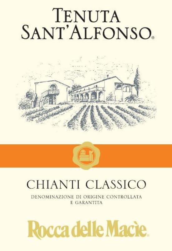 Rocca delle Macie Chianti Classico Tenuta Sant'Alfonso 2012 Front Label