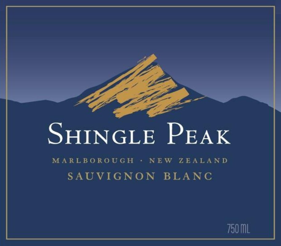 Shingle Peak Sauvignon Blanc 2012 Front Label