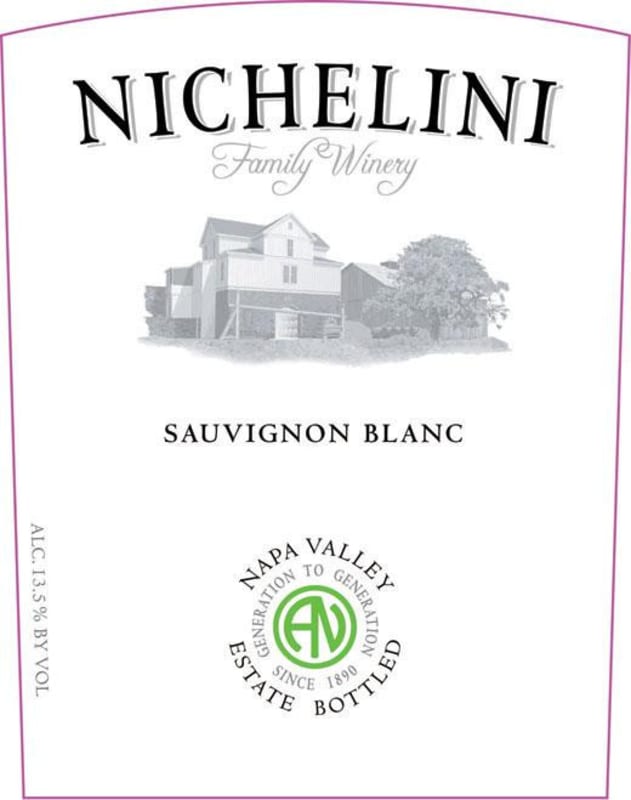 Nichelini Family Winery Sauvignon Blanc 2011 Front Label