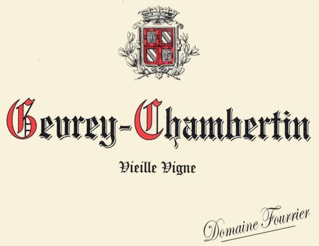 Domaine Fourrier Gevrey-Chambertin Vieilles Vignes 2012 Front Label