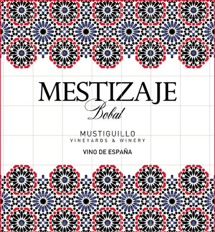 Mustiguillo Mestizaje 2012 Front Label