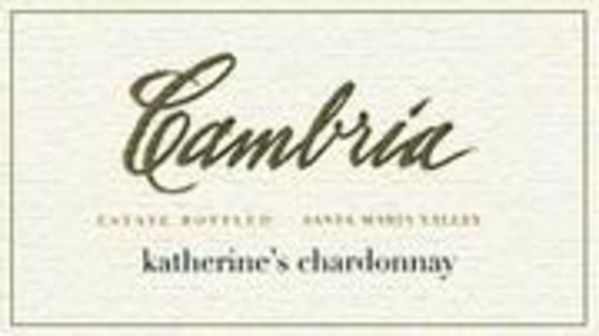 Cambria Katherine's Vineyard Chardonnay (half-bottle) 2000 Front Label