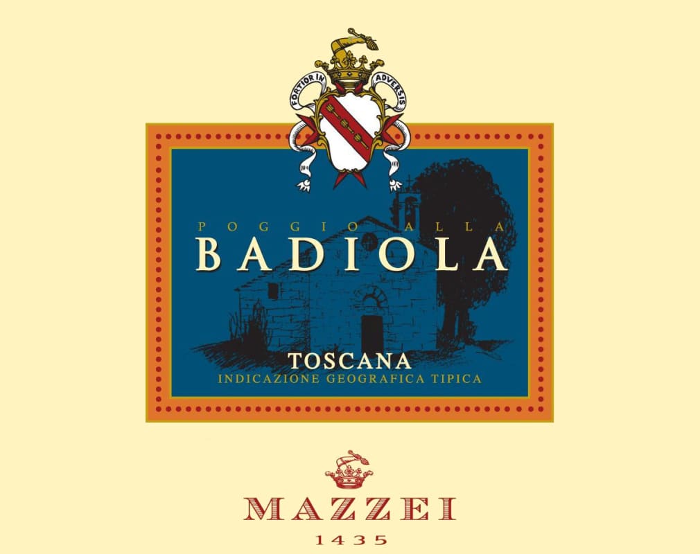 Mazzei Fonterutoli Poggio alla Badiola 2012 Front Label