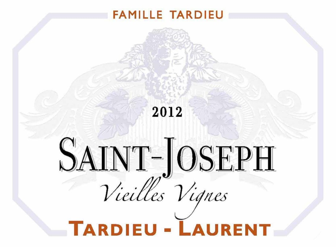 Tardieu-Laurent Saint-Joseph Les Roches Vieilles Vignes 2012 Front Label